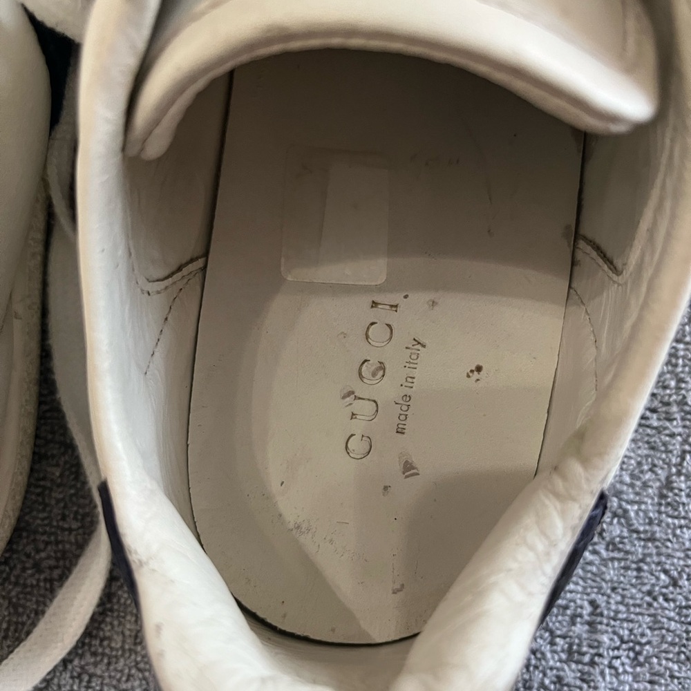 GUCCI Calfskin Web Studded Feline Ace
Sneakers - Size 36.5 US 6.5 - Picture 3 of 12